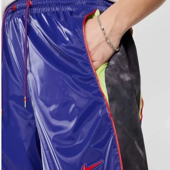 Nike Project F.R.O.G. high-gloss Wide Leg Relax Men's Track Pants HJ3292-539 New - Picture 4 of 12